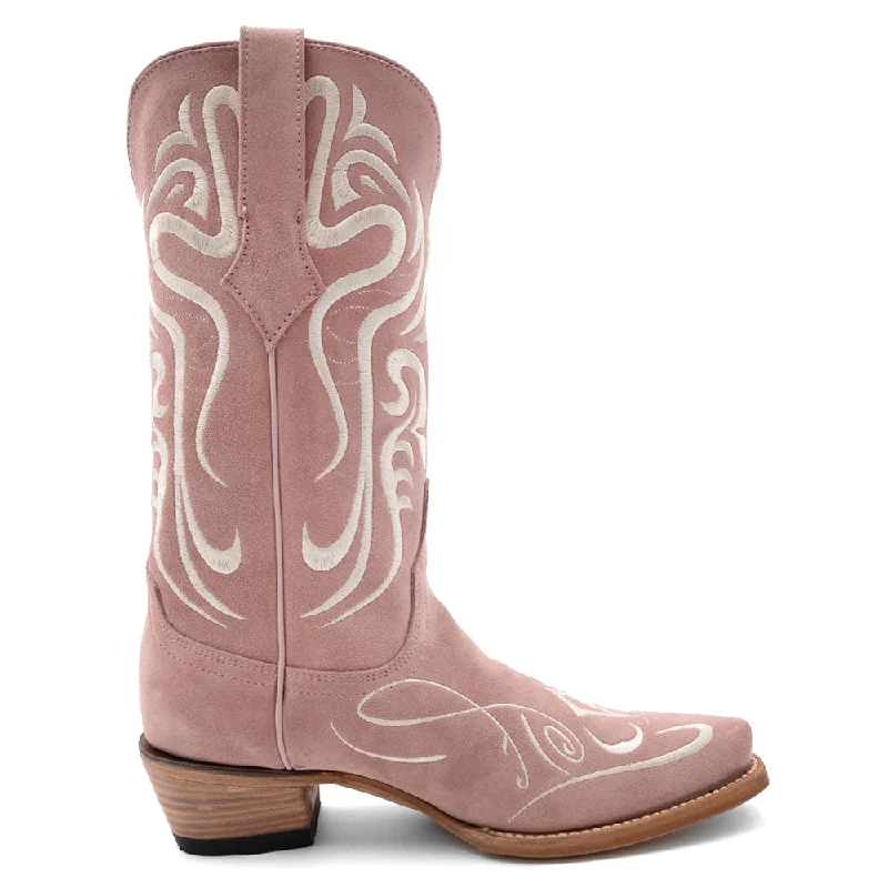 women's cowboy boots with square toeBelle Embroidery Snip Toe Cowboy Boots