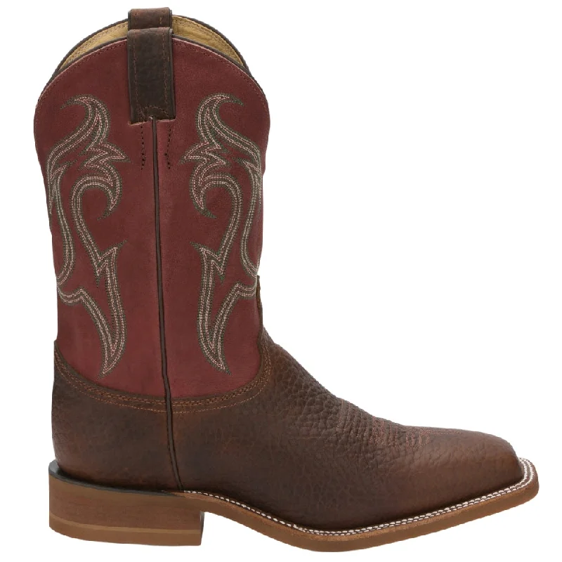 women's cowboy boots with fringeBender 11 inch Embroidered Square Toe Cowboy Boots