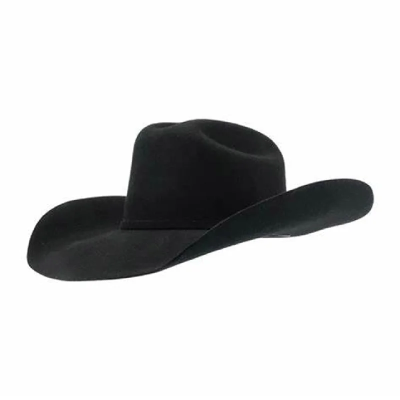 Pro Hats Black Pre Creased-Felt Hat