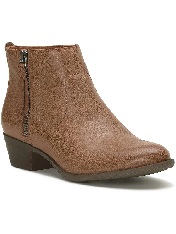 women's booties with chukka styleBlandre Womens Leather Booties Ankle Boots