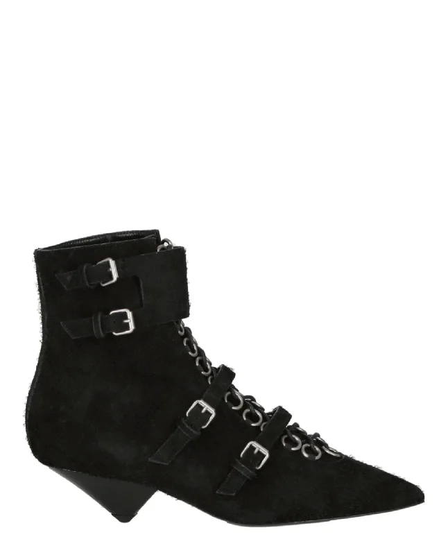 women's booties with tassel detailBlaze Suede Ankle Boots