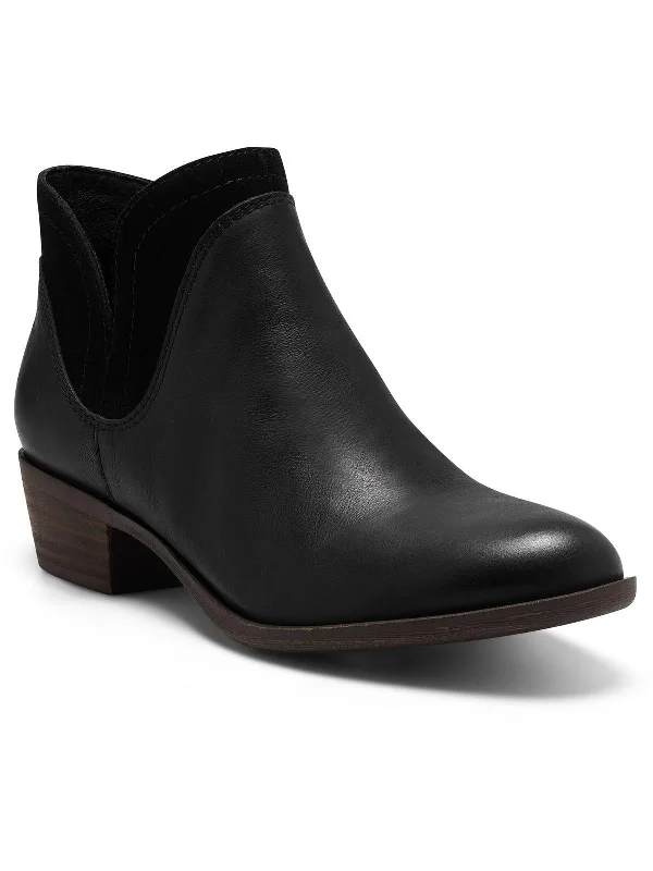 women's booties with platformBRAFFER Womens Leather Chelsea Boot Ankle Boots