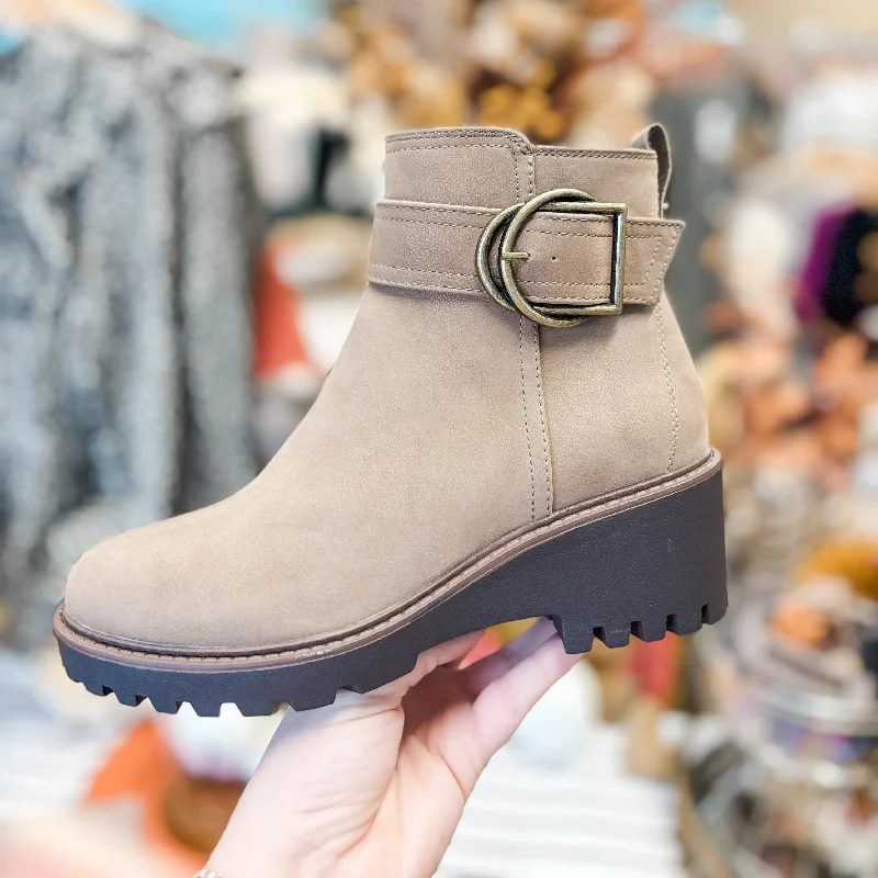 women's booties for springBuckle Up Bootie