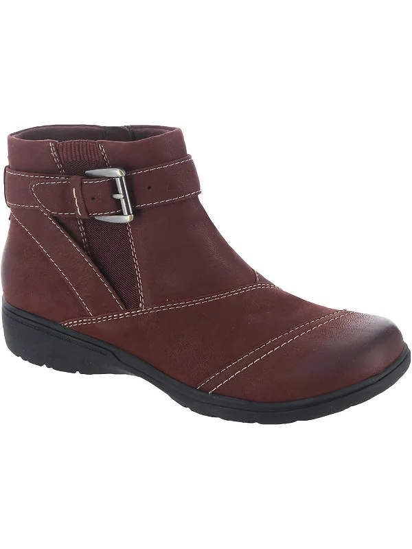 women's booties for officeCarleigh Dalia Womens Nubuck Ankle Booties