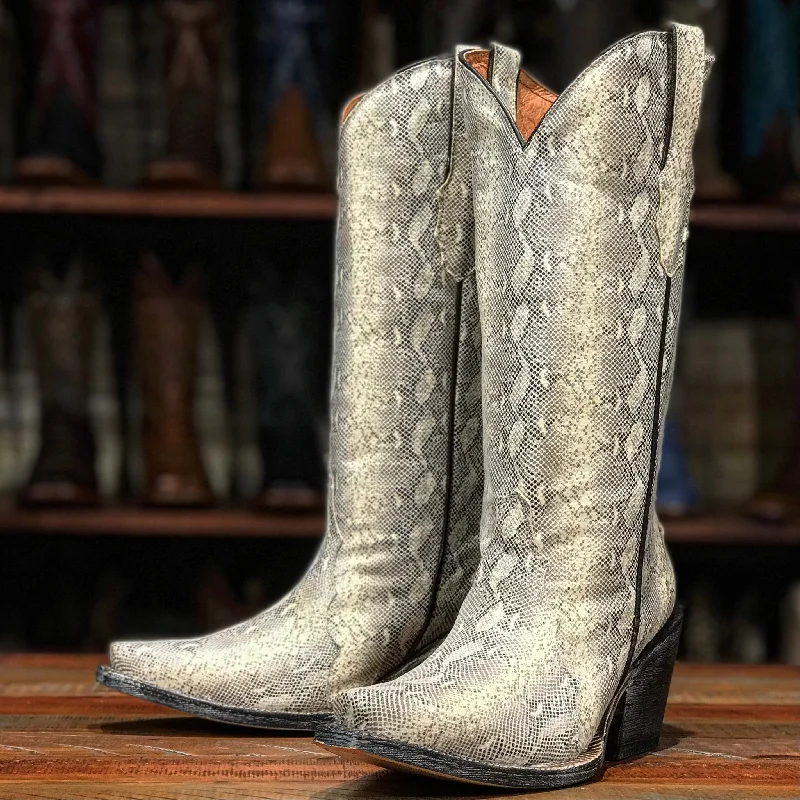 women's winter bootiesCaruguna Print Leather Boots