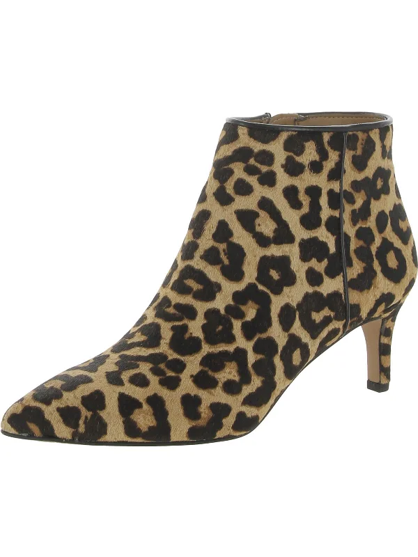 women's booties for travelDevon Womens Calf Hair Ankle Booties