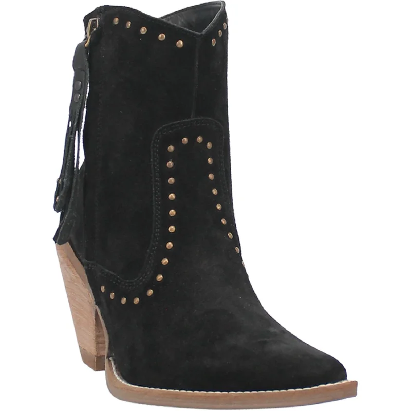 women's cowboy boots in brownDingo Womens Classy N Sassy Bootie Cowboy Boots Leather Black Suede