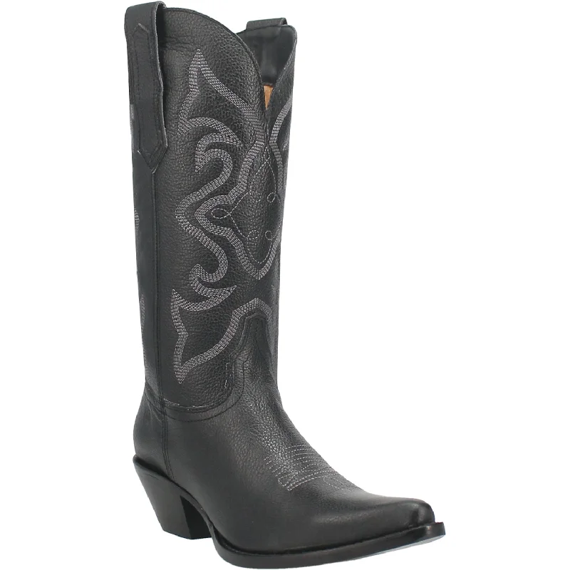 women's cowboy boots for dressy occasionsDingo Womens Out West Black Suede Cowboy Boots