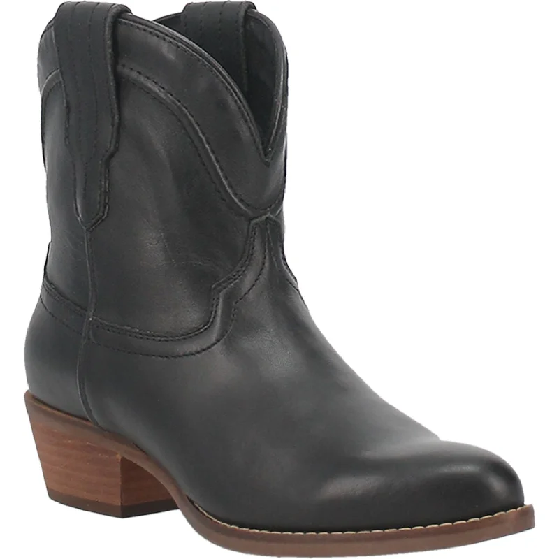 women's cowboy boots for concertsDingo Womens Seguaro Bootie Leather Black