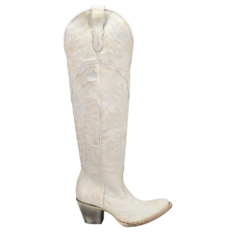 women's short cowboy bootsDistressed Snip Toe Cowboy Boots