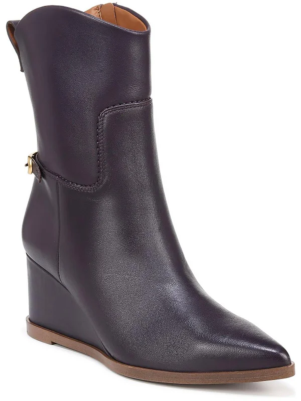 women's booties for fallEtta Womens Leather Pointed Toe Booties