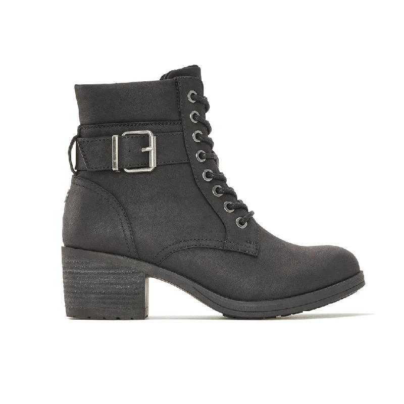 women's booties with floral designRythme
