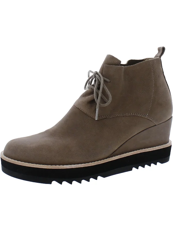 women's booties with ankle strapFalcon Womens Suede Slip On Booties