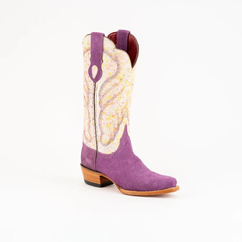 women's distressed cowboy bootsFerrini Womens Purple Leather Candy V-Toe 13in Cowboy Boots women's distressed cowboy bootsFerrini Womens Purple Leather Candy V-Toe 13in Cowboy Boots