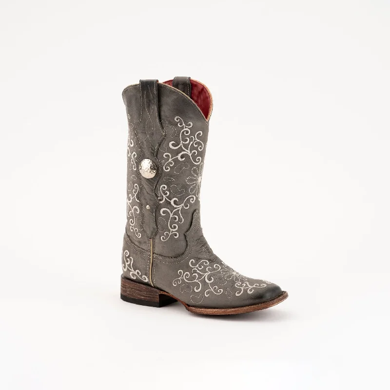 women's cowboy boots for fashionFerrini Womens Smoke Leather Bella S-Toe Concho Cowboy Boots women's cowboy boots for fashionFerrini Womens Smoke Leather Bella S-Toe Concho Cowboy Boots