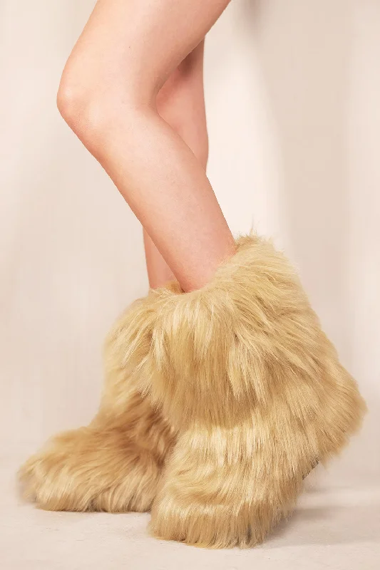women's ankle boots with square toeMALAYA PLATFORM FLUFFY FAUX FUR ANKLE BOOTS IN BEIGE women's ankle boots with square toeMALAYA PLATFORM FLUFFY FAUX FUR ANKLE BOOTS IN BEIGE