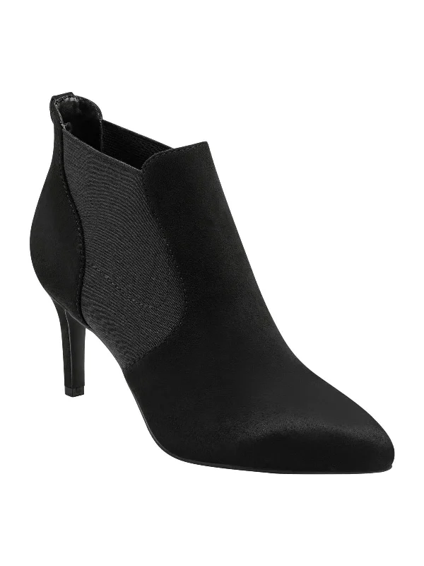 women's booties with chukka styleGallo Womens Faux Leather Dressy Booties