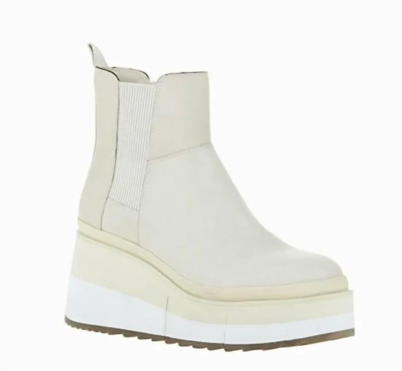 women's booties with sock-like fitGuild Boot In Khaki