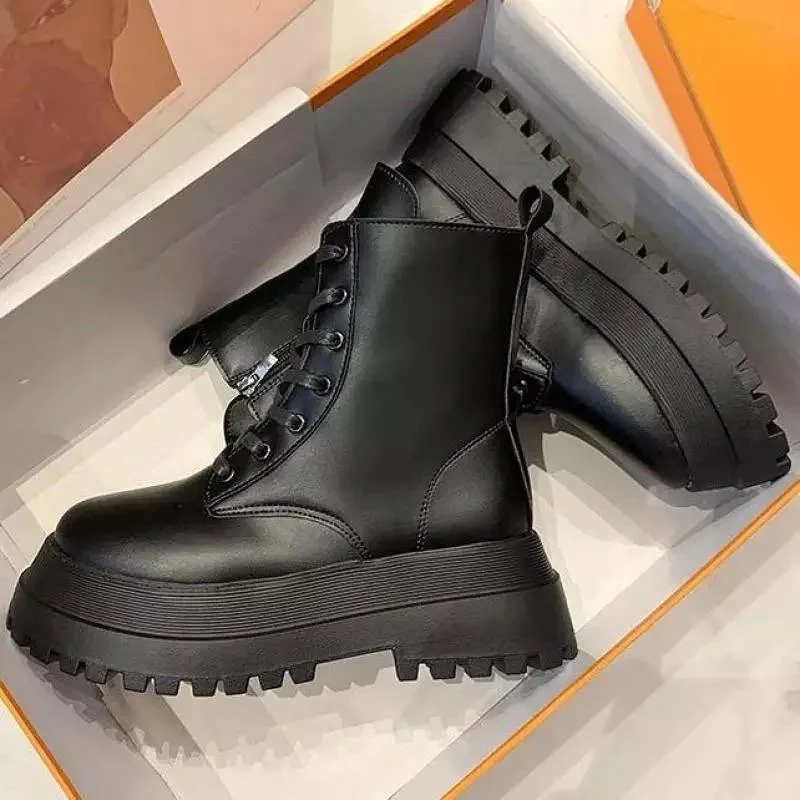 women's booties with elastic sidesMid-Calf Motorcycle Booties