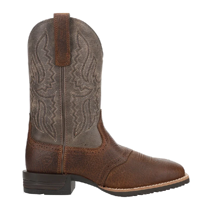 women's cowboy boots for ridingHybrid Ranchway Embroidered Square Toe Cowboy Boots