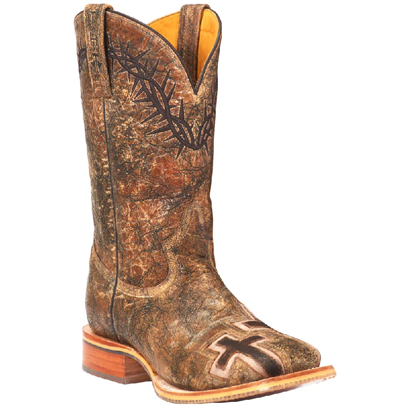 women's cowboy boots with square toeJohn 3:16 Square Toe Cowboy Boots