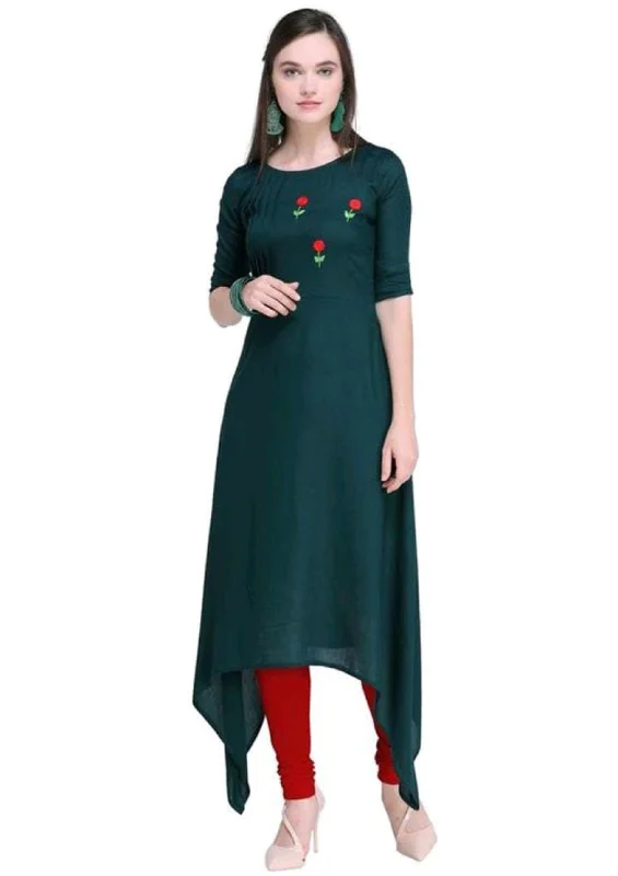 women's moto boots with chain detailDesigner Mart Women Rayon Straight Kurti