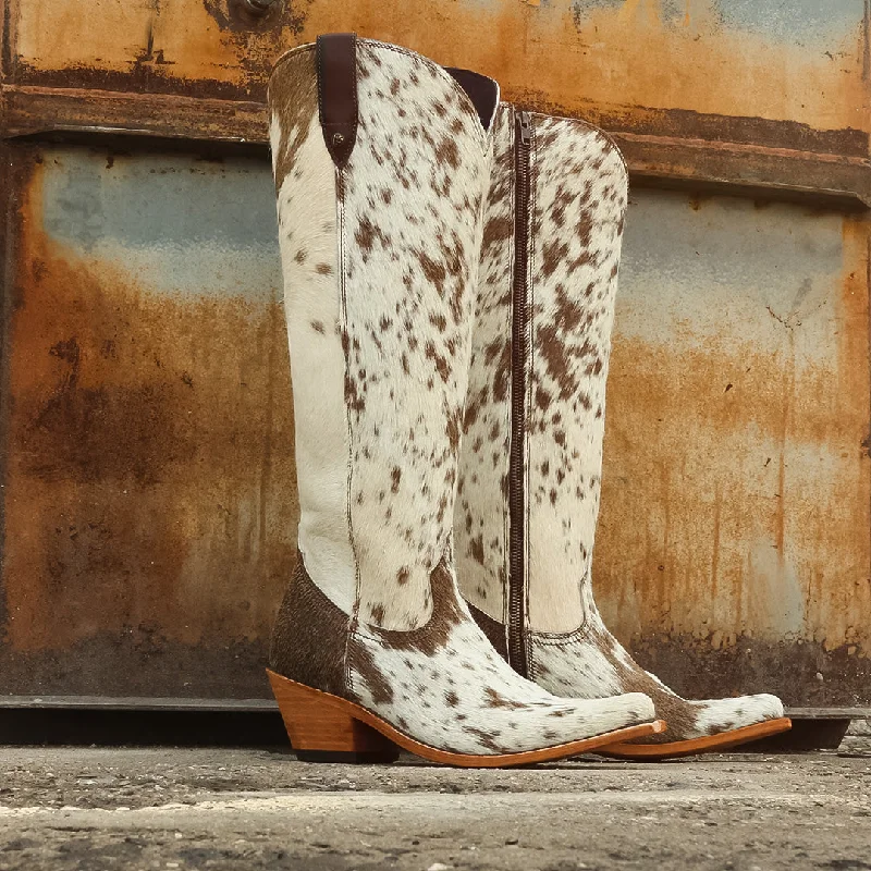 women's western boots with turquoise accentsLiberty Black Kendra Brown Cowhide Boots