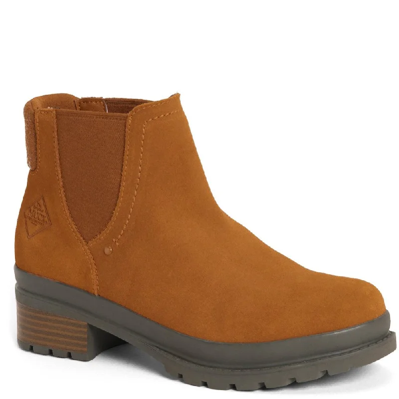 women's ankle boots for rainy weatherMuck Boots Liberty Chelsea Ankle Boots