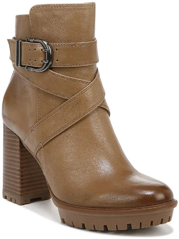 women's winter bootiesLyra Womens Leather Ankle Booties