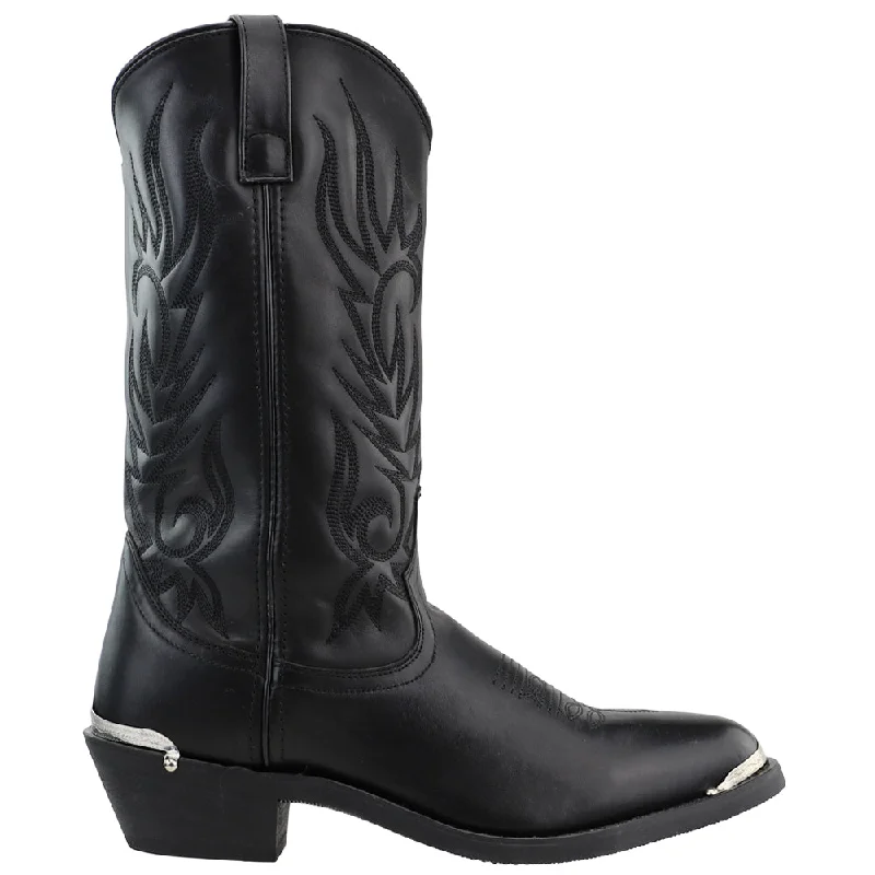 women's cowboy boots with ankle boots styleMcComb Round Toe Cowboy Boots