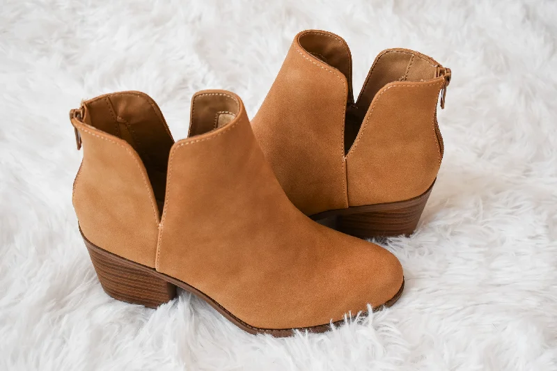 women's booties for casual wearMeet Me There Heeled Bootie