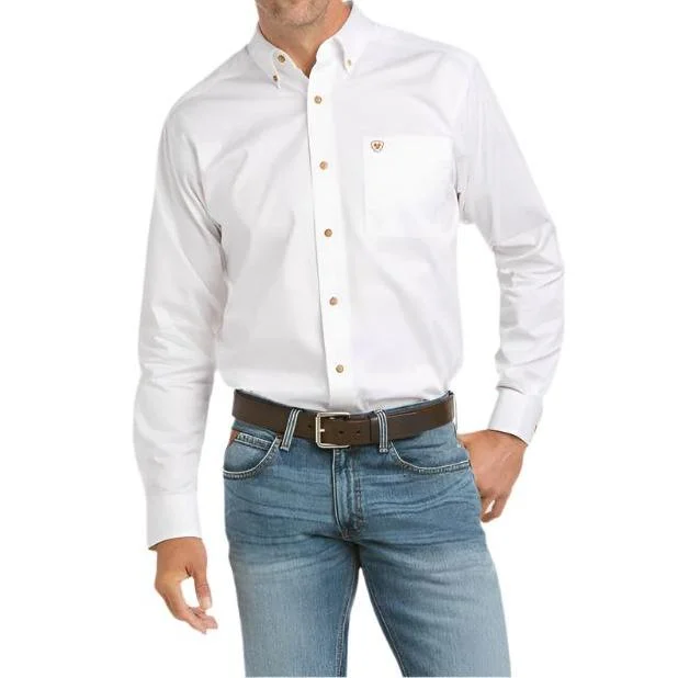 Ariat Solid Twill Fitted Men's Shirt