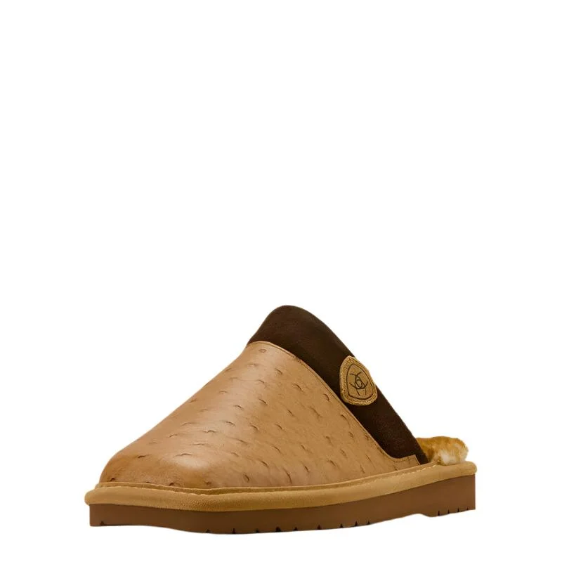 Ariat Ostrich Square Toe Men's Slipper