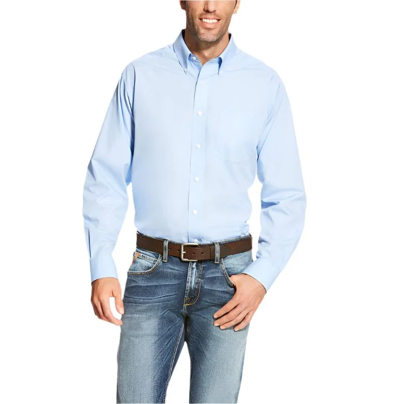 Ariat Wrinkle Free Solid Classic Fit Men's Shirt