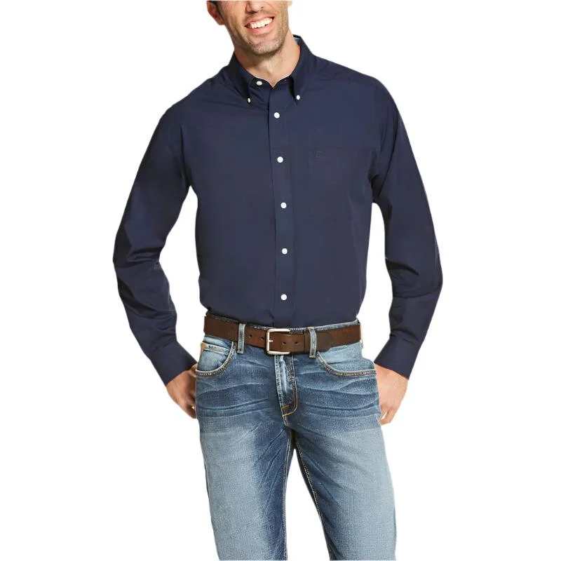 Ariat Wrinkle Free Solid Classic Fit Men's Shirt