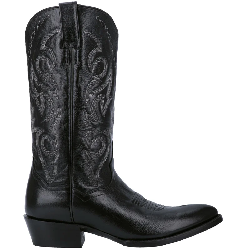 women's cowboy boots with stacked heelMilwaukee Embroidered Narrow Pointed Toe Cowboy Boots
