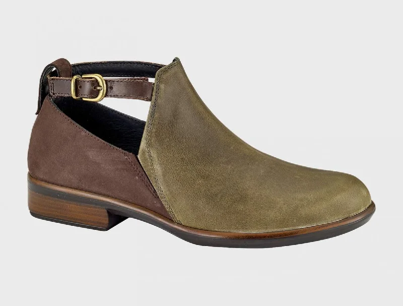 Vintage Pine Leather / Coffee Bean Nubuck / Pecan Brown Leather