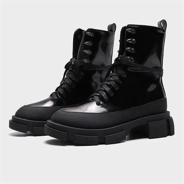 women's booties with velvetPlatform Ankle Booties