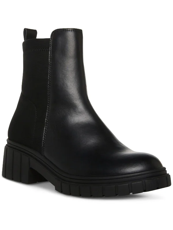 women's booties for fashionPRONTO Womens ROUND TOE ZIPPER Ankle Boots