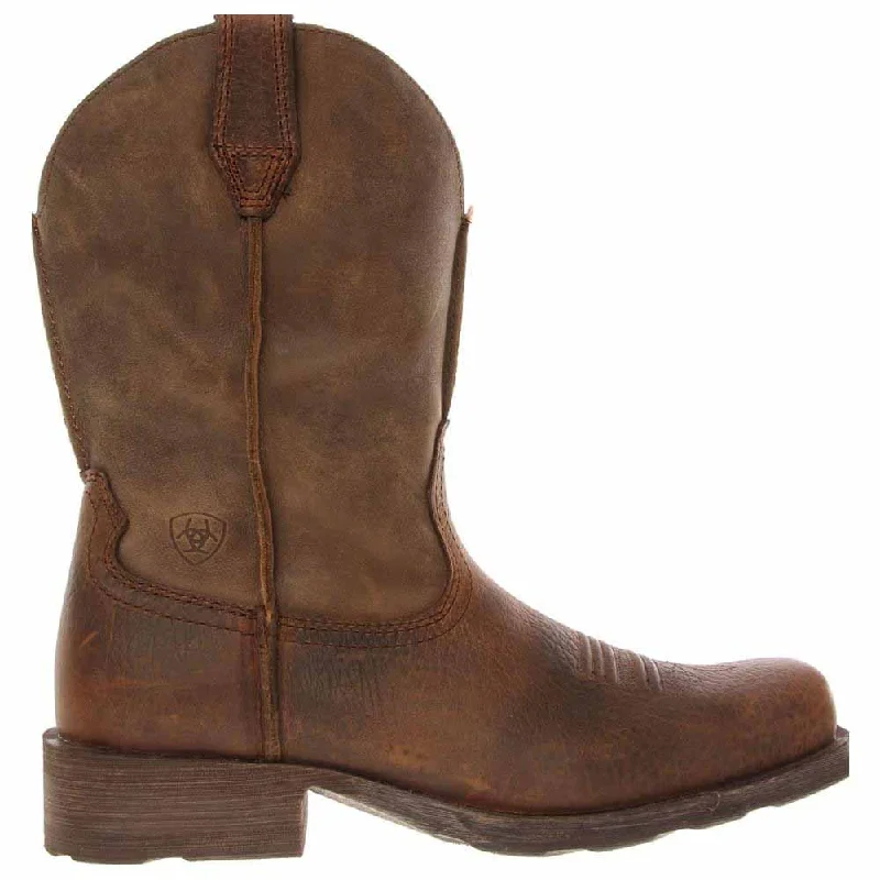 women's cowboy boots for plus sizeRambler Square Toe Cowboy Boots
