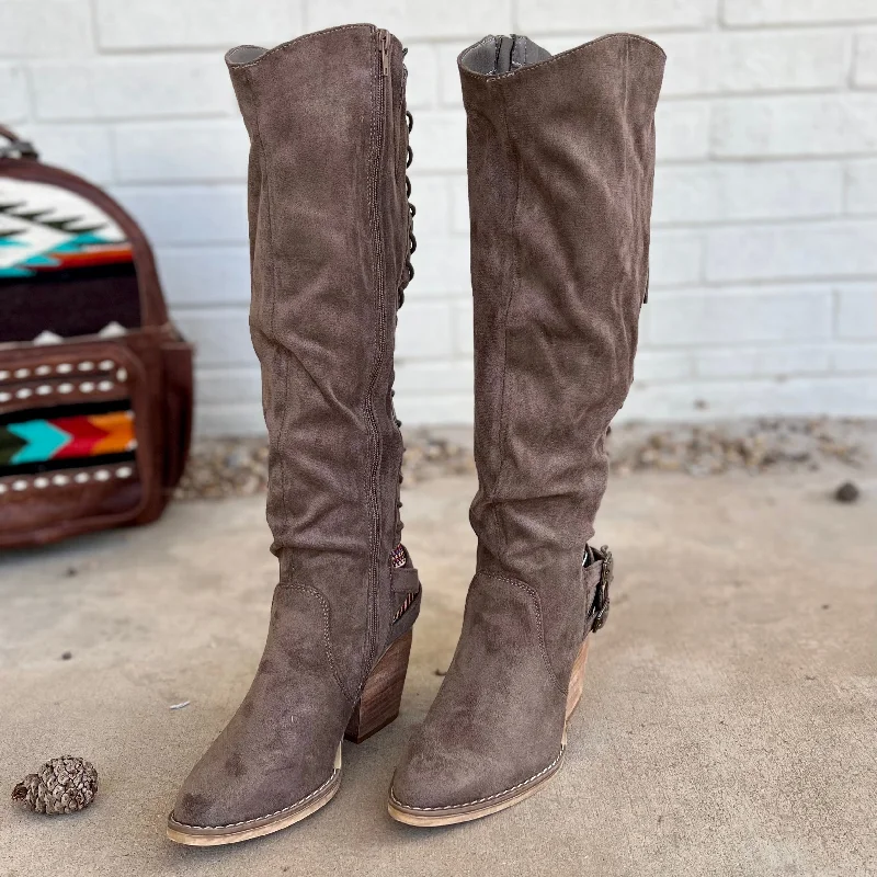 women's ankle bootiesRomero Lace Up Back Boots*