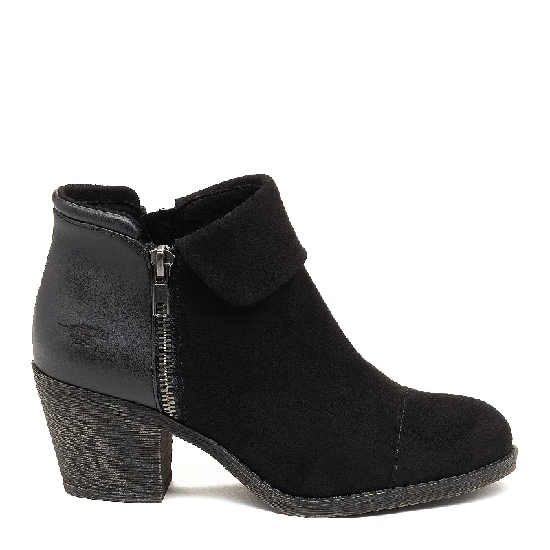 women's platform ankle bootsSalina Black Western Cowboy Boot