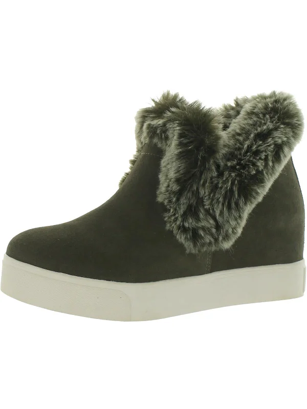 women's booties for fashionSean WP Womens Suede Cold Weather Booties