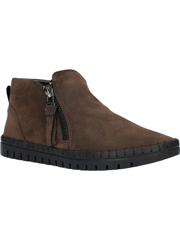 women's booties for officeShalina Womens Leather Casual Ankle Boots