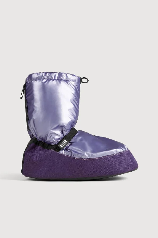 women's booties with block heelSIM5009BGM - Bloch Metallic Children Warmup Booties