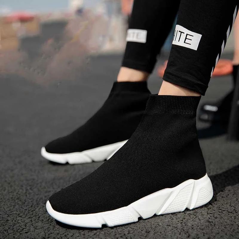 women's booties for wide calvesSoft Sock Shoes!
