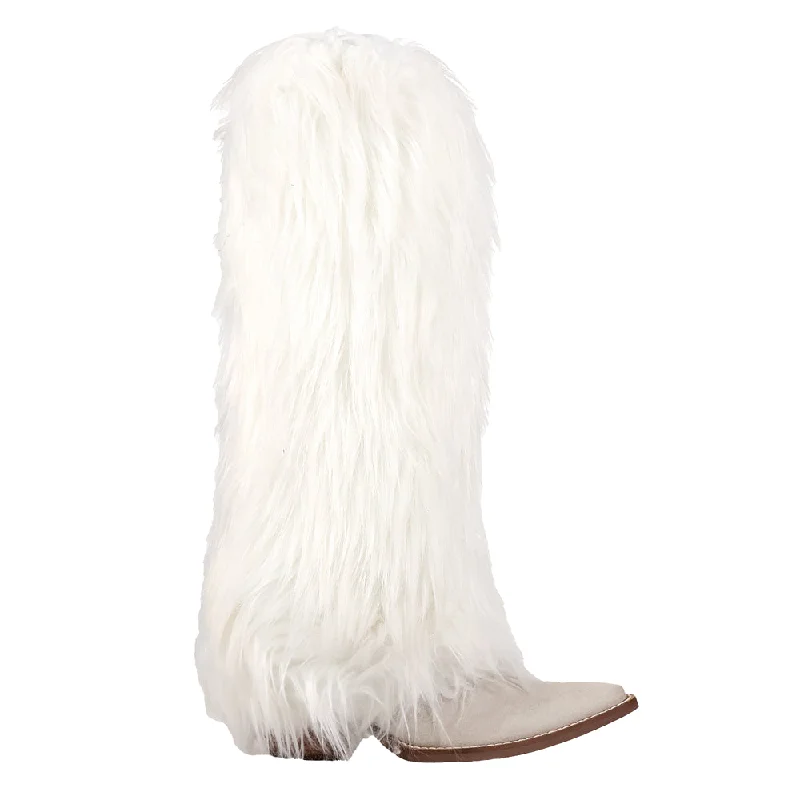 women's cowboy boots with elastic sidesSnuggles Snip Toe Cowboy Boots