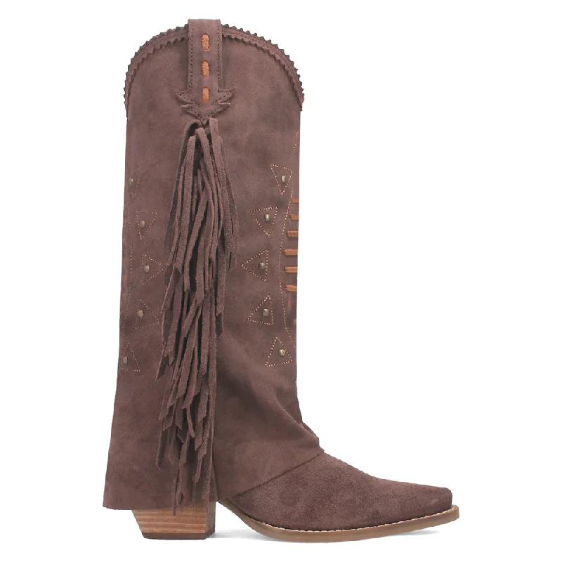 women's cowboy boots for winterSpirit Trail Studded Snip Toe Cowboy Boots