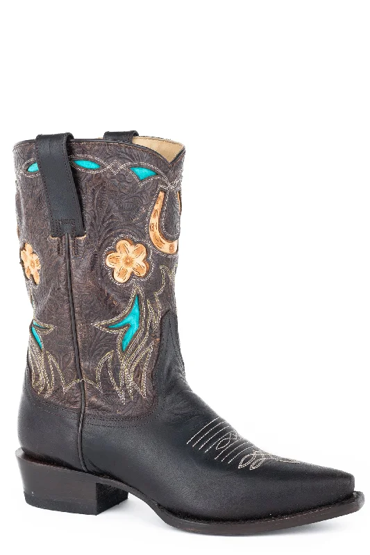 women's cowboy boots with snip toeStetson Womens Brown Leather Willa 10In Flower Cowboy Boots women's cowboy boots with snip toeStetson Womens Brown Leather Willa 10In Flower Cowboy Boots