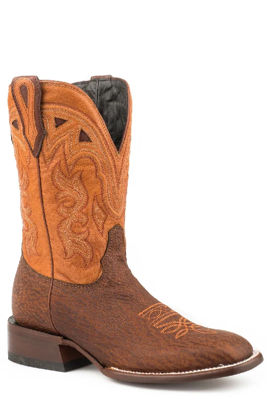 women's cowboy boots with high heelStetson Womens Tan Shark 11In Jbs Cowboy Boots